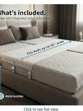 Amazon Mattress Bridge Connector Strap